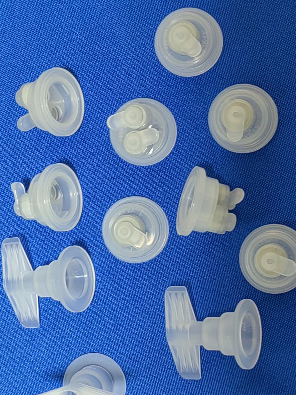 28mm 32mm Diameter Ring Pull Caps PP IV Fluid Bottle Euro Cap